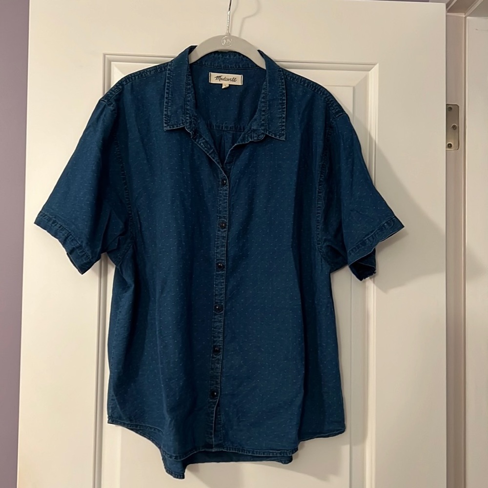 Madewell denim top
